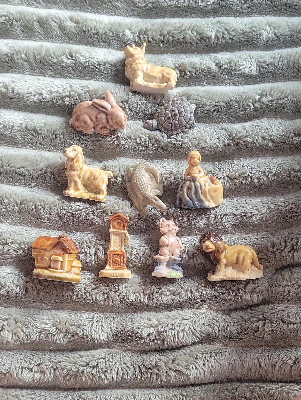 Small Ceramic Animal Figurine Set - Wade England